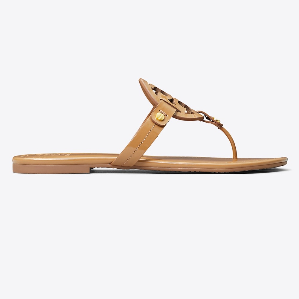 Tory Burch Patent Miller Sandals NWT - Picture 10 of 10